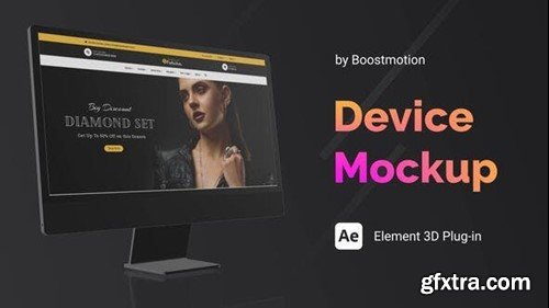 Videohive Fashion - Website Presentation Fashion Device Mockup 39638512