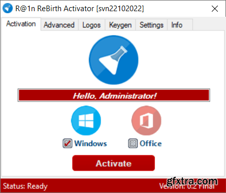 R@1n ReBirth Activator 0.2 Final Multilingual