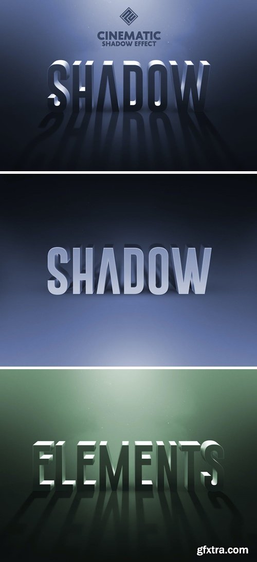 Cinematic Shadow Text Effect - Premium Collection 6VEC29W