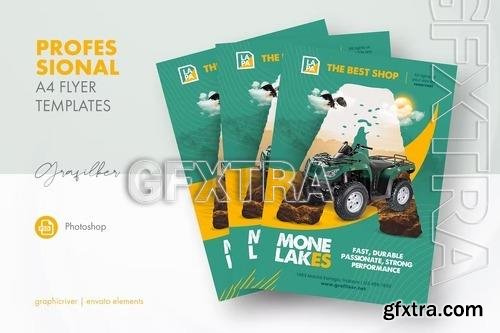 Bike Sales Flyer Templates D5BGT8J