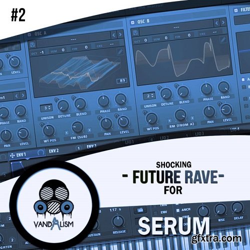 Vandalism Shocking Future Rave For Serum 2 WAV MIDI Serum-DECiBEL