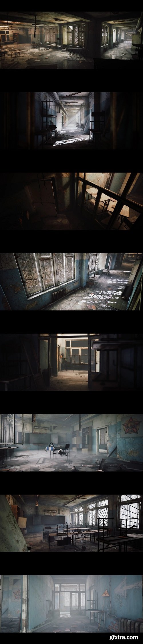 Unreal Engine - Abandoned Russian Building