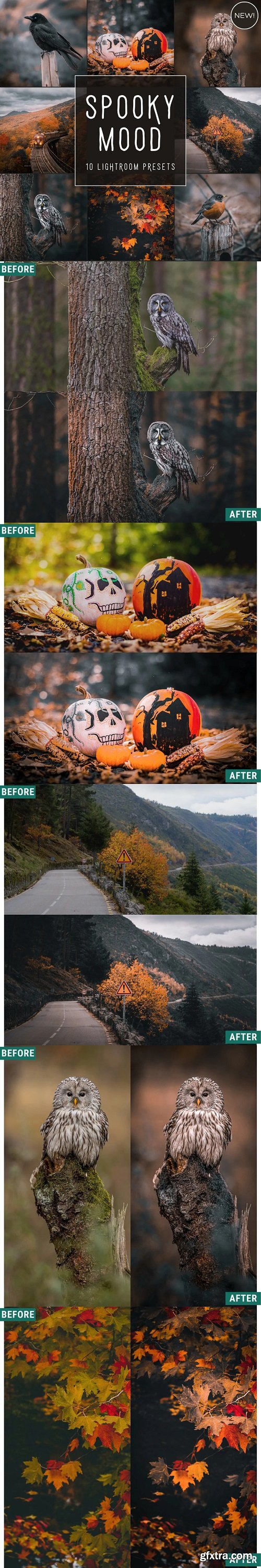 Spooky Mood LIMITED Lightroom Presets Pack