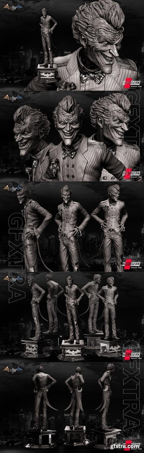 B3DSERK - Joker Statue 3D Print