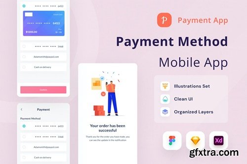 Payment Method Mobile App FKXB29G