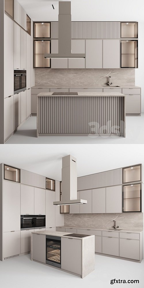 Kitchen №63 VRay