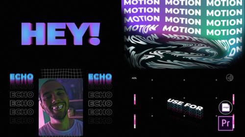 Videohive - Echo Typography Intro - 28942299 - 28942299