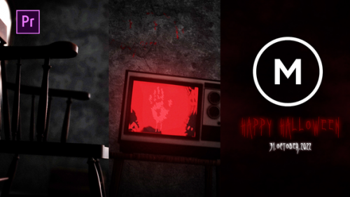 Videohive - Halloween Horror Logo Reveal - 40345521 - 40345521