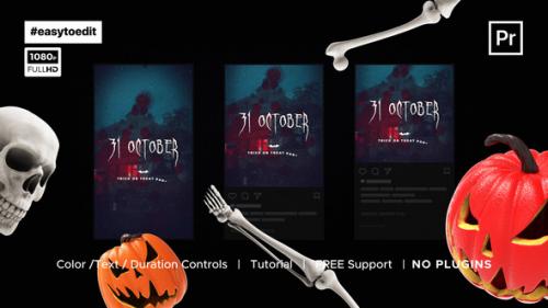 Videohive - Halloween Slideshow | Vertical - 40376366 - 40376366