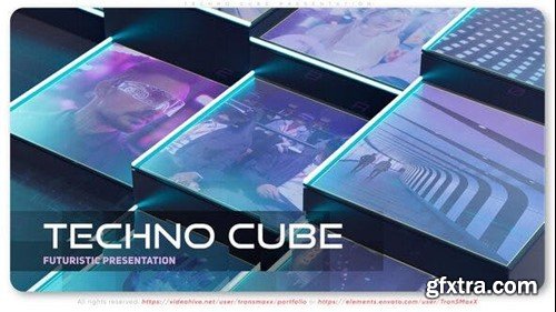 Videohive Techno Cube Presentation 40372868