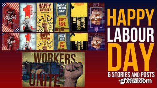 Videohive Labours Day Pack 40389754