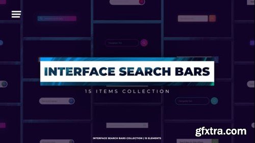 Videohive Interfaces Search Bars 40420035