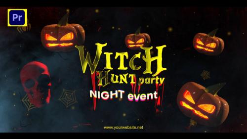 Videohive - Halloween - Witch Hunt Party - 40350021 - 40350021