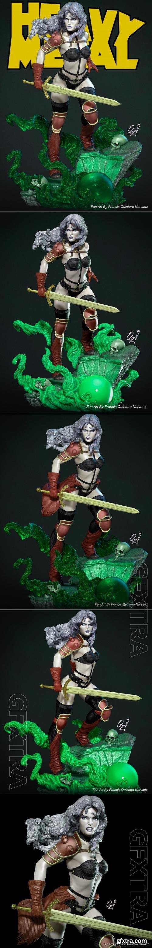 Taarna - Heavy Metal 3D Print