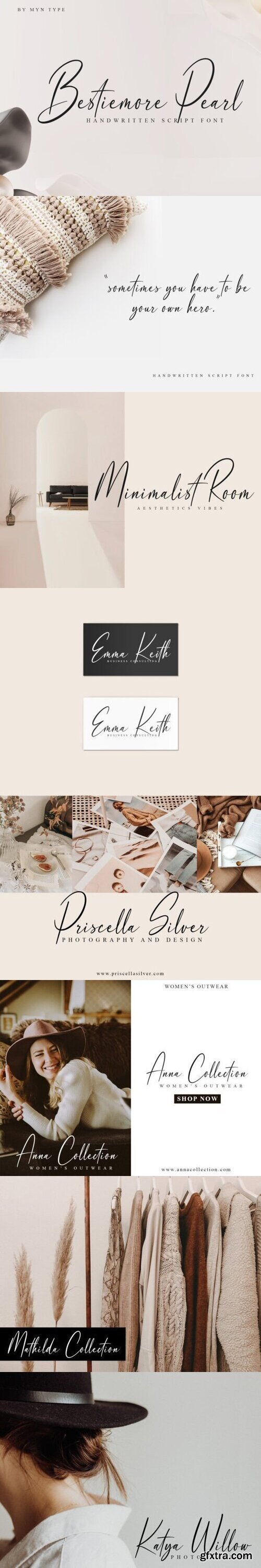 Bestiemore Pearl Font