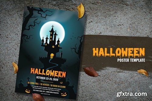 Halloween Monster Flyer Y4RLTTL