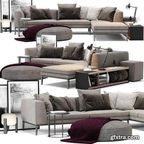 B and B Italia Michel Sofa 12