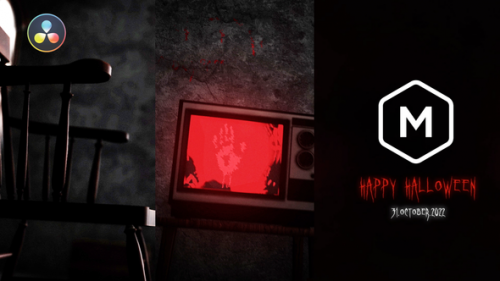 Videohive - Halloween Horror Logo Reveal - 40346258 - 40346258