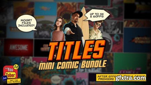 Videohive Mini Comic Bundle - Titles 38044019