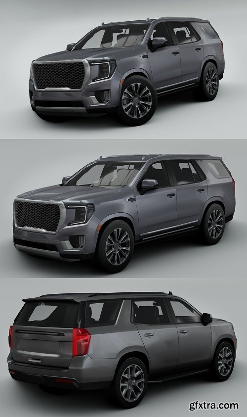 GMC Yukon Denali 2022 3D model