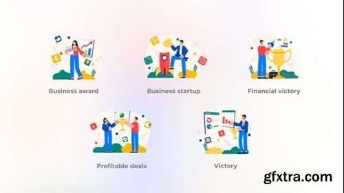 Videohive Business award - Flat concept 40432822