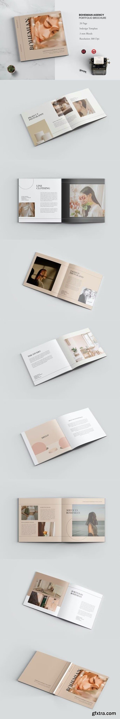 Bohemian agency brochure