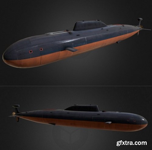The nuclear submarine project 945 \