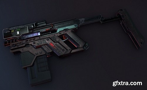 Cyberpunk 2077 Sub-Machine Gun