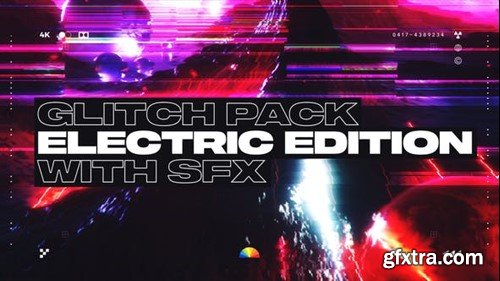 Videohive Electric Glitch Transitions 38511091