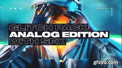 Videohive Analog Glitch Transitions 35194823