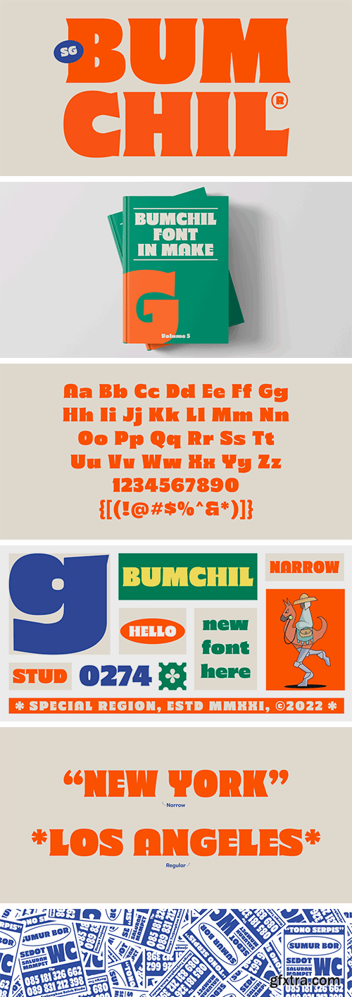 SG Bumchil Font Family