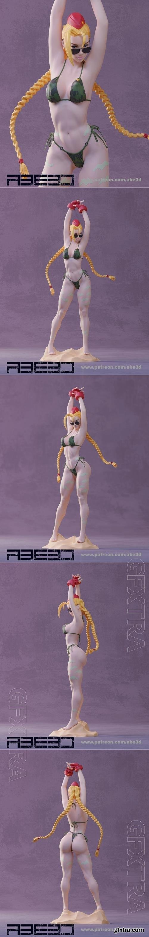 Cammy Bikini 3D Print