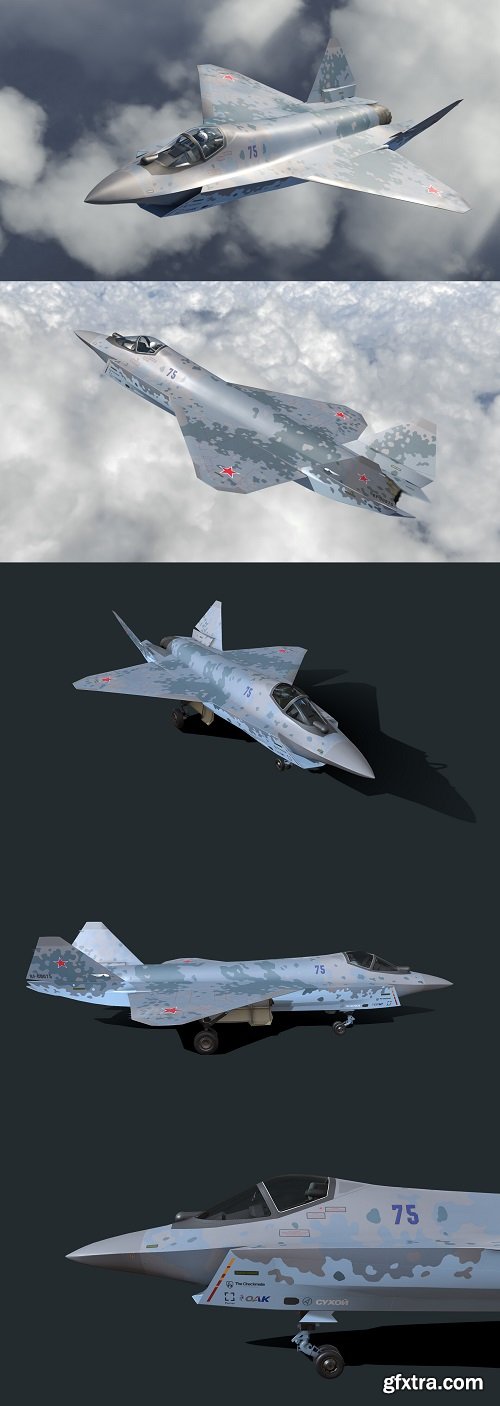 Sukhoi checkmate T-75 LTS