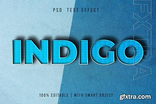 Blue Texture - Text Effect Editable