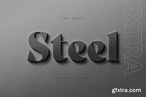 Sharp Steel Logo Mockup