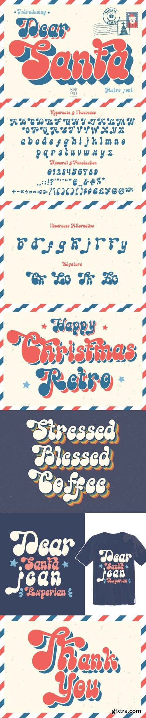 Dear Santa Font