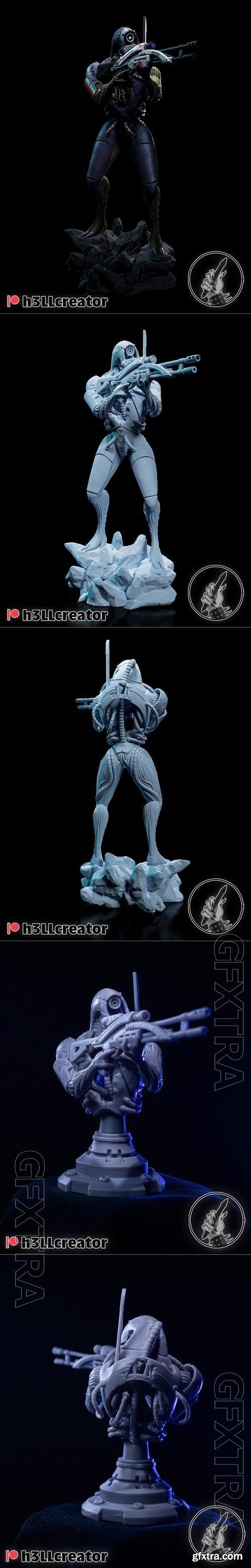 h3LL Creator - Legion and Bust 3D Print
