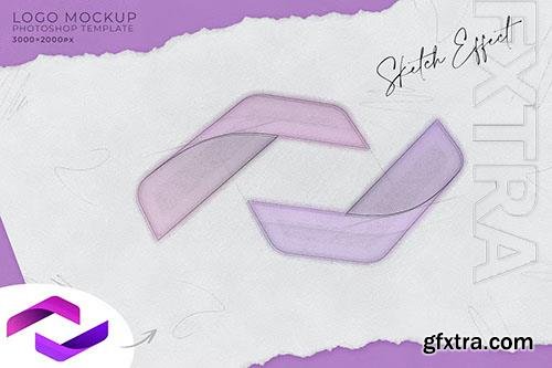 Sketch Logo Mockup