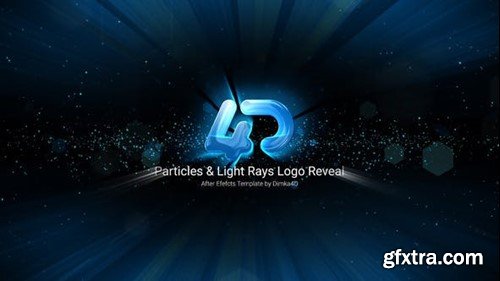 Videohive Particles & Light Rays Logo Reveal 40441844