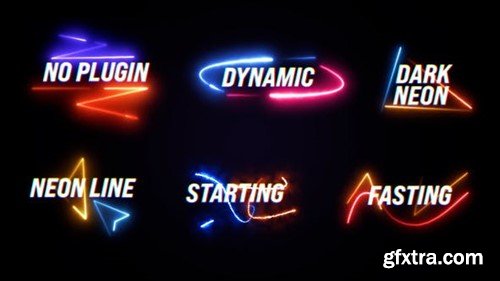 Videohive Neon Text Animation 40473202