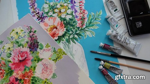 The Gouache Files: How to Mix Watercolour and Gouache Painting like a Pro