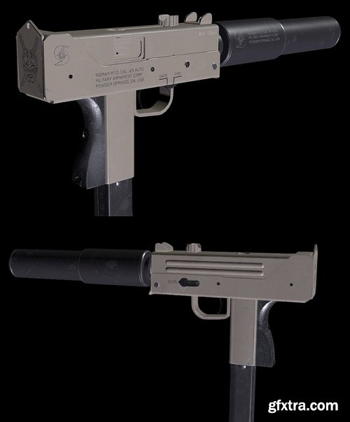 Mac-10 3D Model