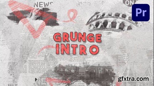 Videohive Grunge Logo Intro 40499960