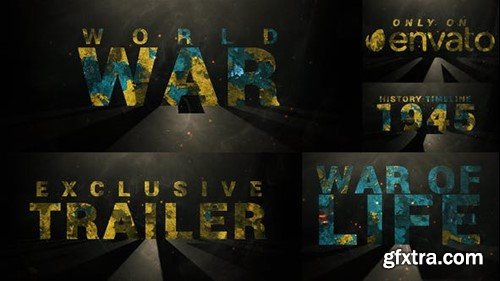 Videohive War Trailer Teaser 25821393