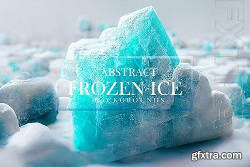 Abstract Frozen Ice Backgrounds #01