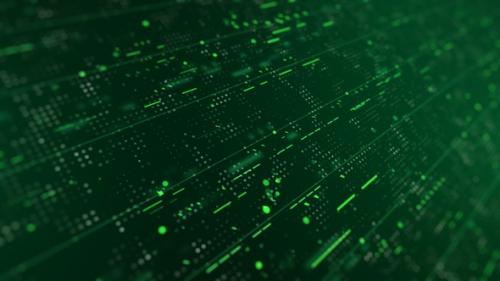 Videohive - Digital Background Green V2 - 39700950 - 39700950