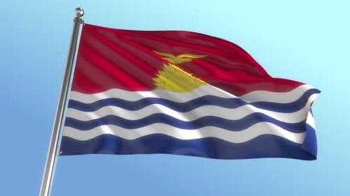 Videohive - Kiribati Flag - 39729743 - 39729743