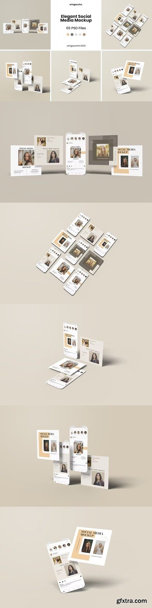 Elegant Social Media Mockup