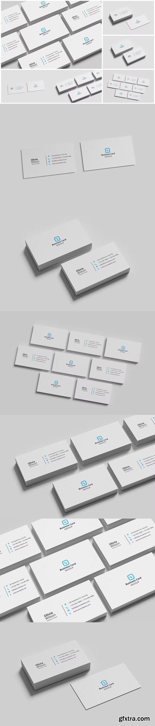 Business Card Mockup V7