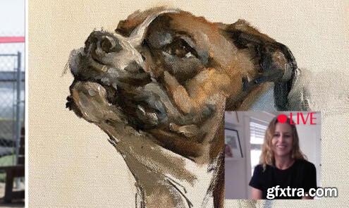 Alla Prima Dog Portrait with Heather Lenefsky